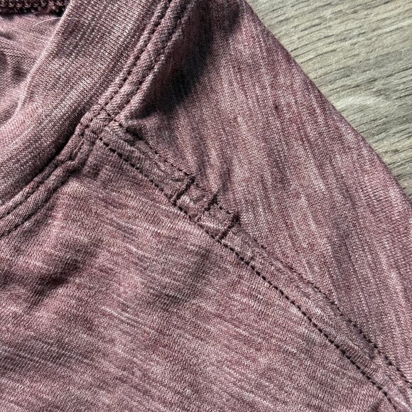 Lululemon Men's Somatic Aero Sleeveless Shirt - Dark Red - Picture 4 of 6